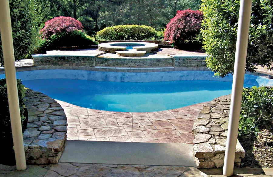 Custom pool design example 2