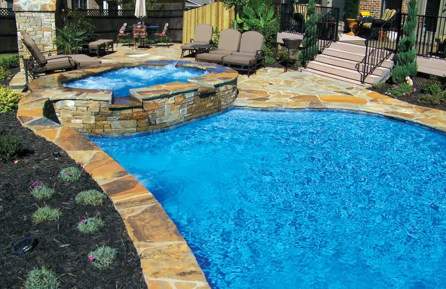 Custom pool design example 7